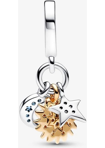 Gökyüzü Üçlü Sallantılı Charm fiyatları