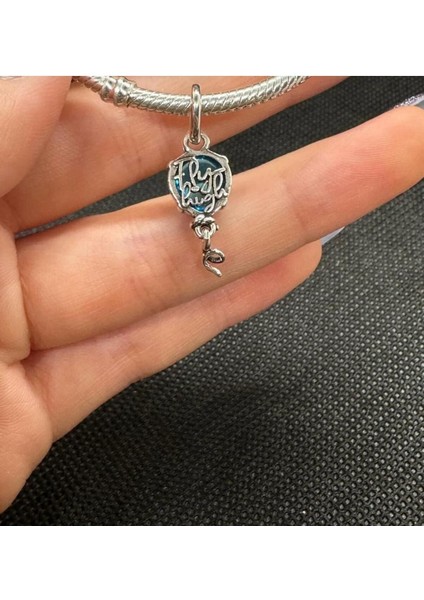 Mavi Murano Cam Balon Sallantılı Charm fırsatları