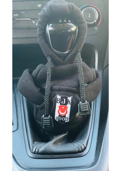 Araç Vites Kılıfı Vites Kıyafeti -Taraftar Vites Poları - Her Araca Uyumlu Vites Hoodie