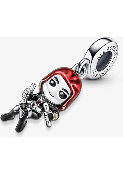 Black Widow 925 Ayar Gümüş Charm Marvels
