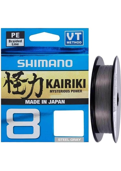 Kairiki 8 150M Steel Gray Ip Misina