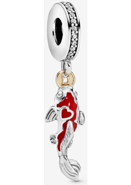 Iyi Şans Sazan Balığı Dangle Charm