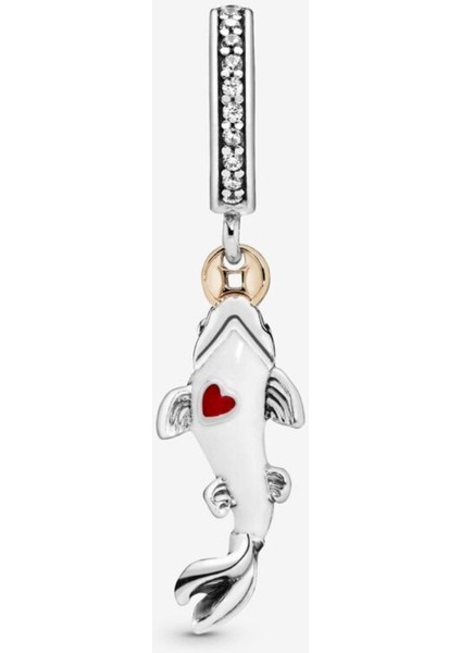 Iyi Şans Sazan Balığı Dangle Charm