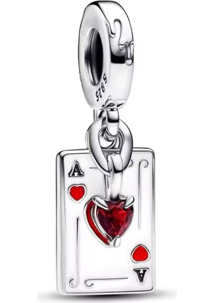 925 Ayar Gümüş Disney ''kötüler'' Kupa Kızı Çift Sallantılı Charm fırsatları