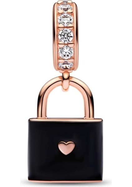 Aşk Asma Kilit Sallantılı Charm