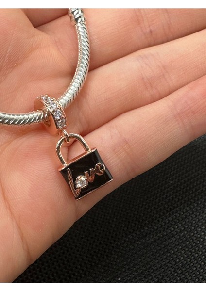 Aşk Asma Kilit Sallantılı Charm modelleri