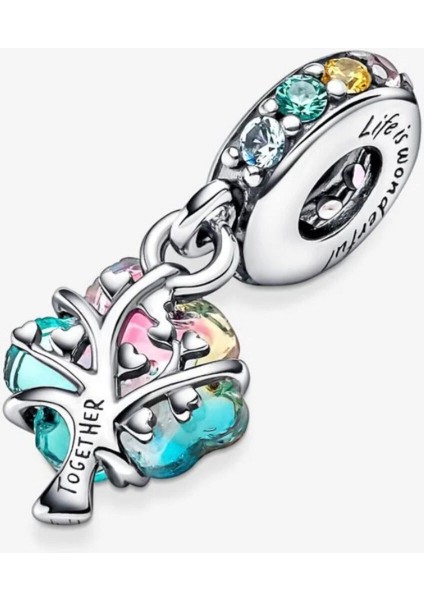 Birliktelik Ağacı Murano Cam Sallantılı Charm fiyatları