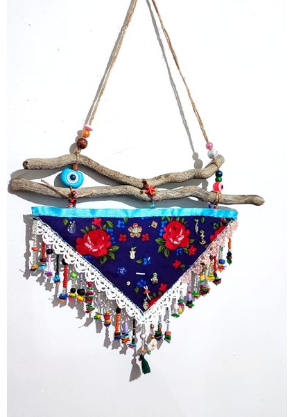 Kapı, Balkon, Duvar Süsü / Keçe/ El Işi / Otantik / Nazarlık/ Totem/ Vintage/ Retro 33X30 cm