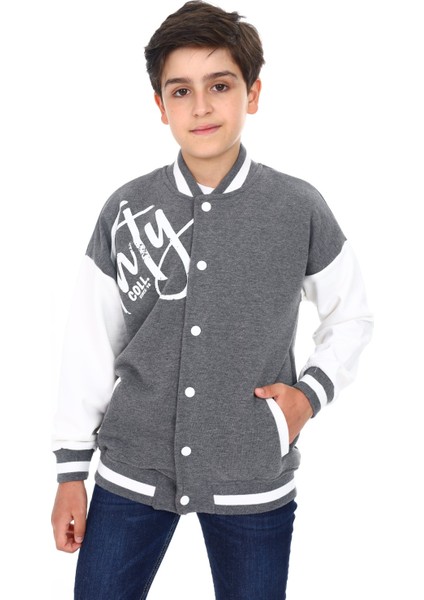 Erkek Çocuk Baskılı Kolej Hırka modelleri