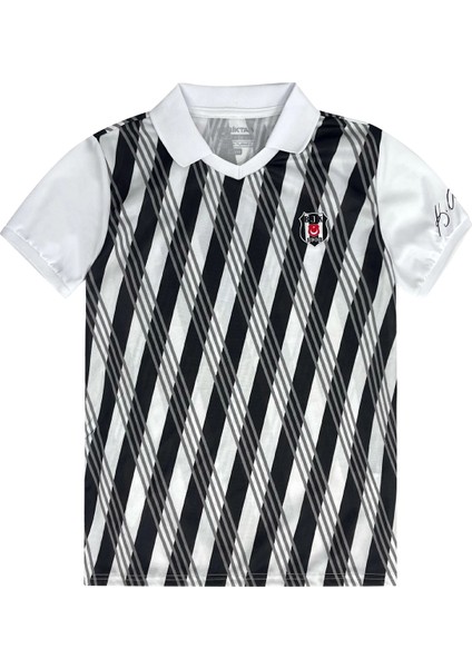 Beşiktaş Çocuk Atatürk Nostalji Desen T-Shırt