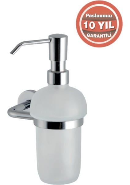 Paslanmaz Pirinç Eser Montajlı Sıvı Sabunluk