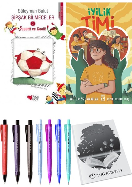 Iyilik Timi ve Şipşak Bilmeceler 3 2'li Set + Hediyeli