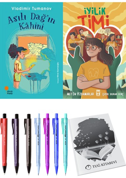 Iyilik Timi ve Asılı Dağ'ın Kahini 2'li Set + Hediyeli