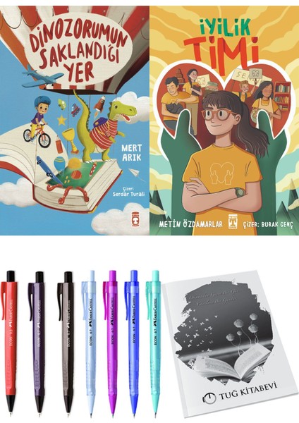 Iyilik Timi ve Dinazorumun Saklandığı Yer 2'li Set + Hediyeli