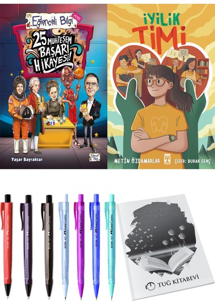 Iyilik Timi ve 25 Muhteşem Başarı Hikayesi 2'li Set + Hediyeli