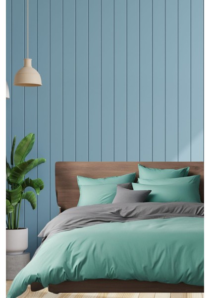 Lastikli Çarşaflı Nevresim Takımı Çift Kişilik ( 2 Adet Yastık Kılıflı)