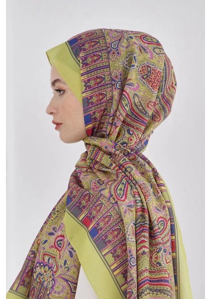 Fıstık Yeşili Loryan Scarf Linen Harmony Şal fiyatları