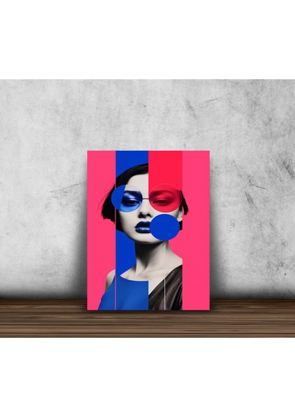 Popart Design Cam Tablo Model