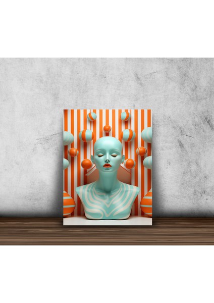 Popart Design Cam Tablo Model