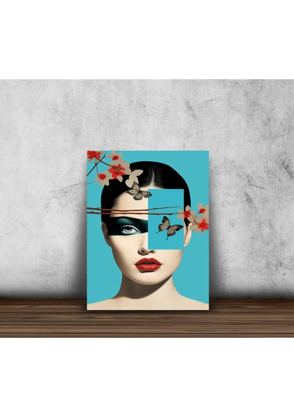 Popart Design Cam Tablo Model