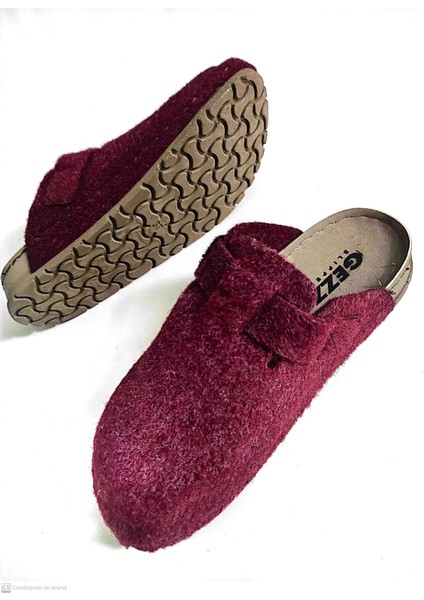 Kadın Önü Kapalı, Tokalı,keçe Ev Terliği Günlük Terlik modelleri