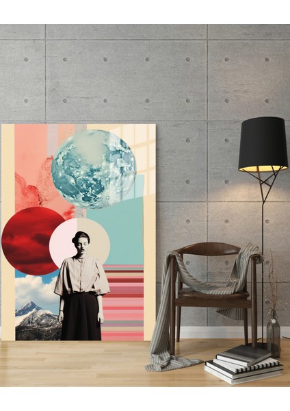 Popart Design Cam Tablo Model