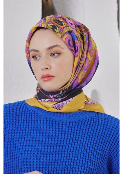 Hardal Loryan Scarf Diamond Diya Eşarp
