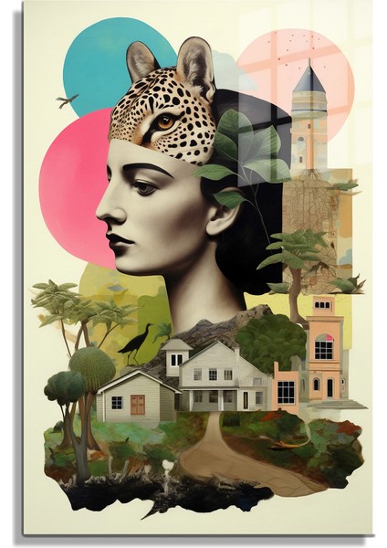 Popart Design Cam Tablo Model