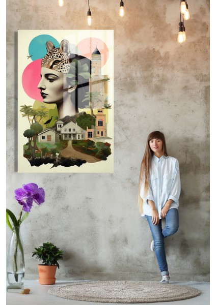 Popart Design Cam Tablo Model