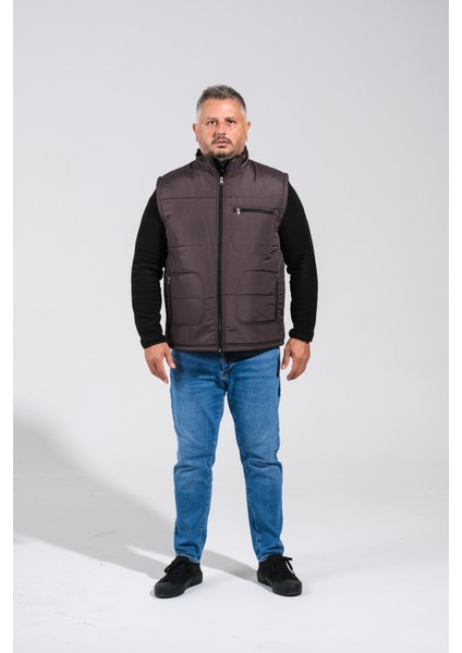 4 Cepli Içi Polarlı 6 Renk 9 Beden Kışlık Yelek modelleri