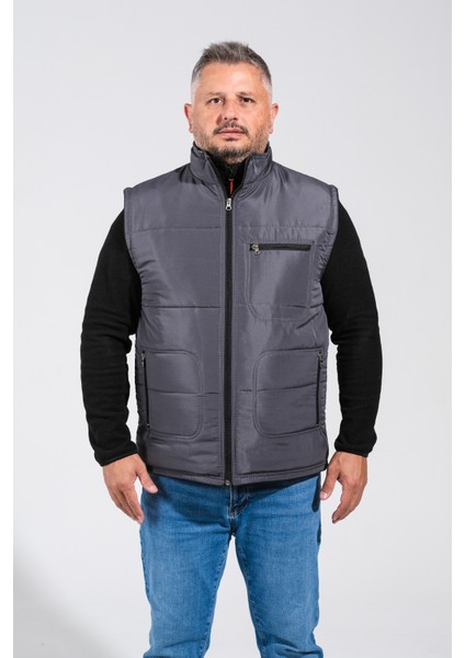 4 Cepli Içi Polarlı 6 Renk 9 Beden Kışlık Yelek