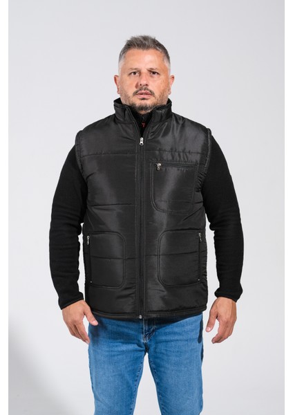 4 Cepli Içi Polarlı 6 Renk 9 Beden Kışlık Yelek