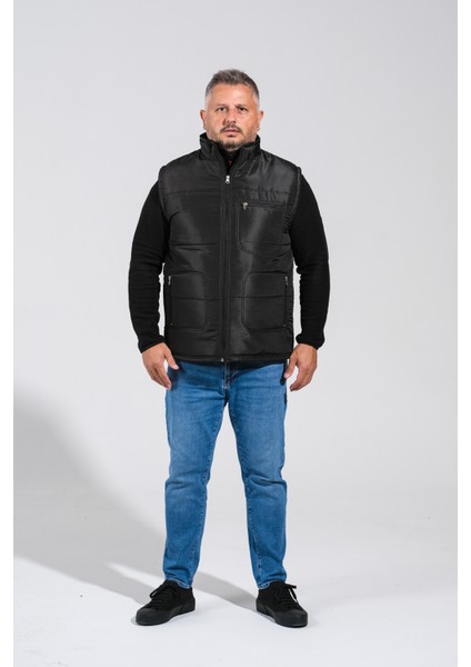 4 Cepli Içi Polarlı 6 Renk 9 Beden Kışlık Yelek modelleri