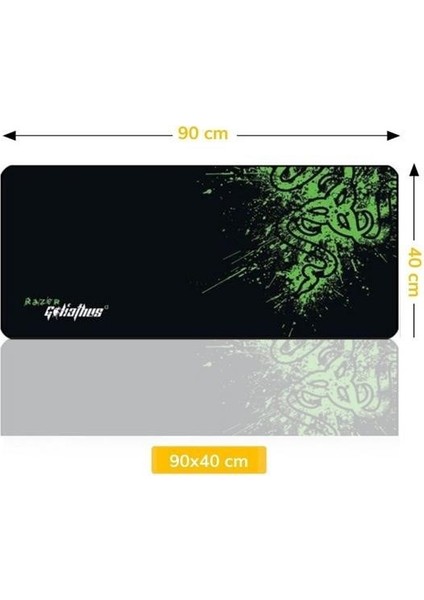 Buffer® 90X40 Mouse Pad Gaming Oyuncu Gamer Kaymaz Taban Büyük Boy Ofis Tipi Fare Altlığı Goliathus