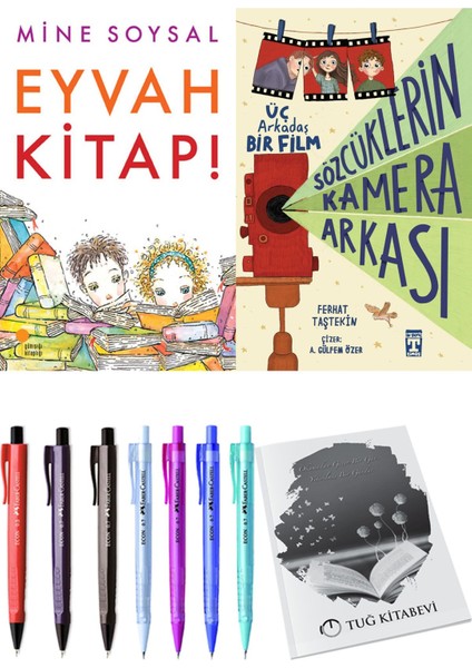 Sözcüklerin Kamera Arkası ve Eyvah Kitap! 2'li Set + Hediyeli