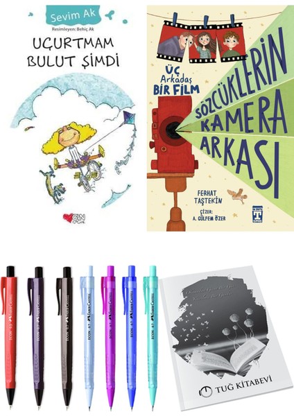 Sözcüklerin Kamera Arkası ve Uçurtmam Bulut Şimdi 2'li Set + Hediyeli
