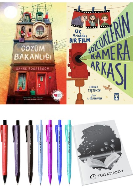 Sözcüklerin Kamera Arkası ve Çözüm Bakanlığı 2'li Set + Hediyeli