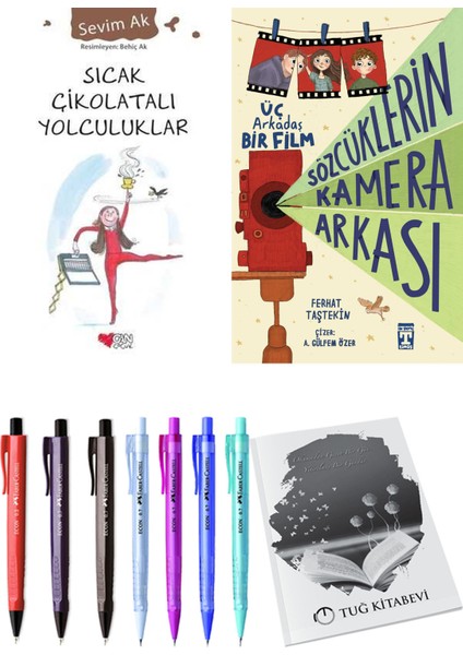 Sözcüklerin Kamera Arkası ve Sıcak Çikolatalı Yolculuklar 2'li Set + Hediyeli