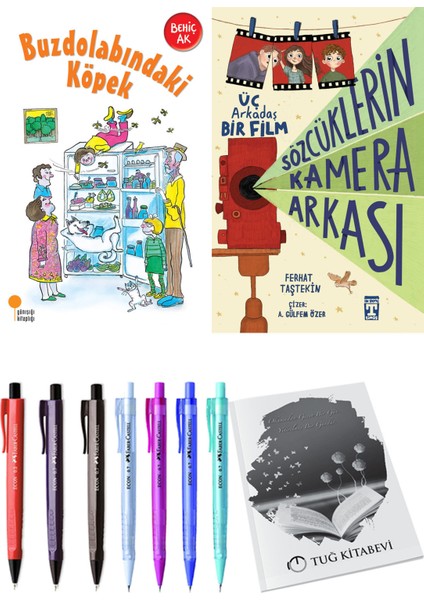 Sözcüklerin Kamera Arkası ve Buzdolabındaki Köpek 2'li Set + Hediyeli