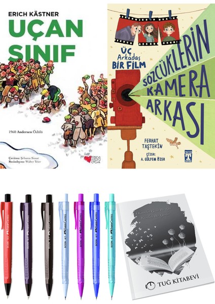 Sözcüklerin Kamera Arkası ve Uçan Sınıf 2'li Set + Hediyeli