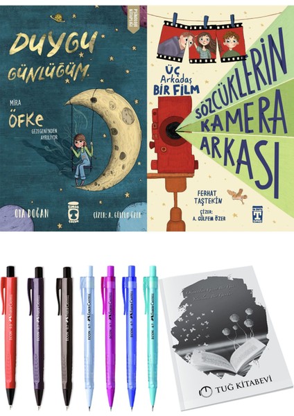 Sözcüklerin Kamera Arkası ve Duygu Günlüğüm Mira Öfke Gezegeni'nden Ayrılıyor 2'li Set + Hediyeli