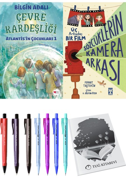 Sözcüklerin Kamera Arkası ve Çevre Kardeşliği 2'li Set + Hediyeli