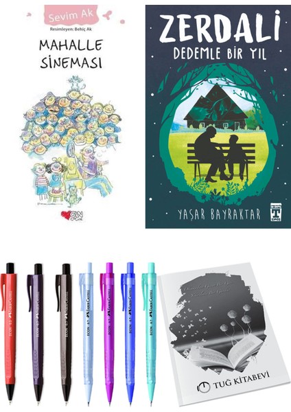 Zerdali Dedemle Bir Yıl ve Mahalle Sineması 2'li Set + Hediyeli