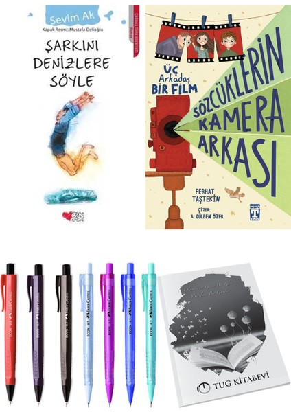 Sözcüklerin Kamera Arkası ve Şarkını Denizlere Söyle 2'li Set + Hediyeli
