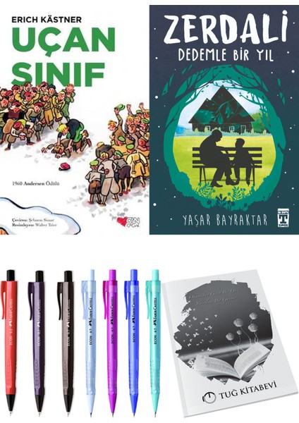 Zerdali Dedemle Bir Yıl ve Uçan Sınıf 2'li Set + Hediyeli