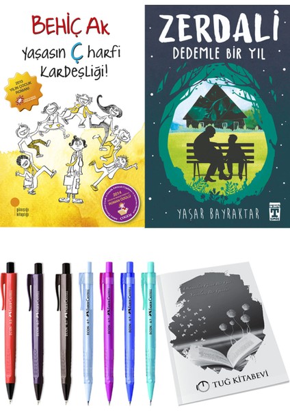 Zerdali Dedemle Bir Yıl ve Yaşasın Ç Harfi Kardeşliği 2'li Set + Hediyeli