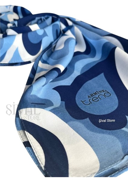 Trend Defne Şal-2 Lacivert- Mavi fırsatları