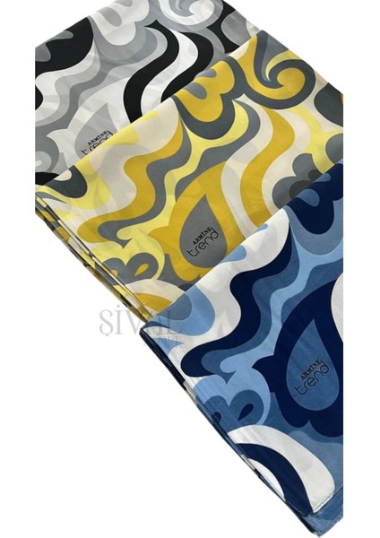 Trend Defne Şal-2 Lacivert- Mavi indirimleri