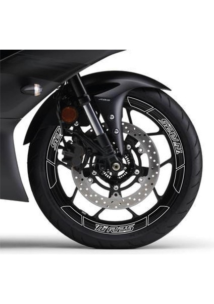 Siyah Yamaha Yzf R25 Geniş Jant Sticker Etiket Modeli fiyatları