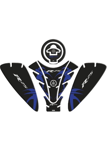 Yamaha R25 2019 - 2023 Uyumlu Tank Pad Set 005